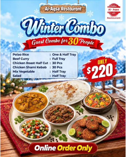 Guest Combo for 30 People