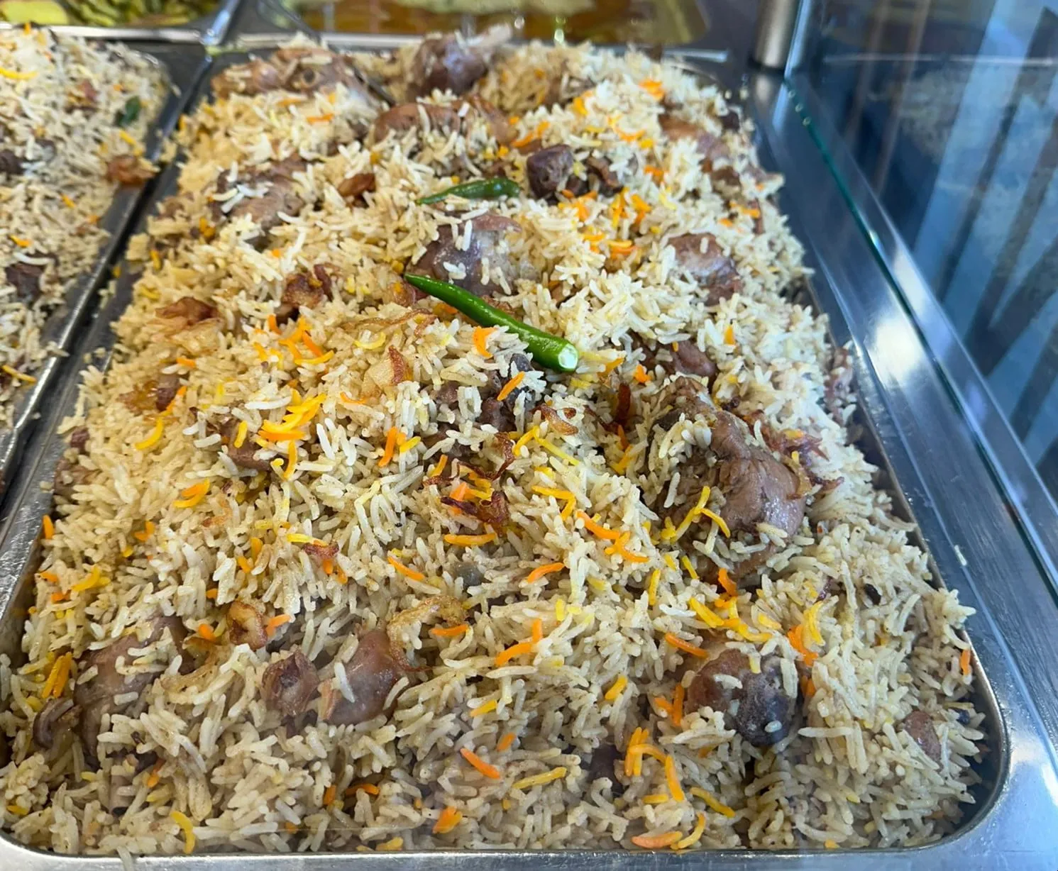 CHICKEN BIRYANI QUARTER TRAY