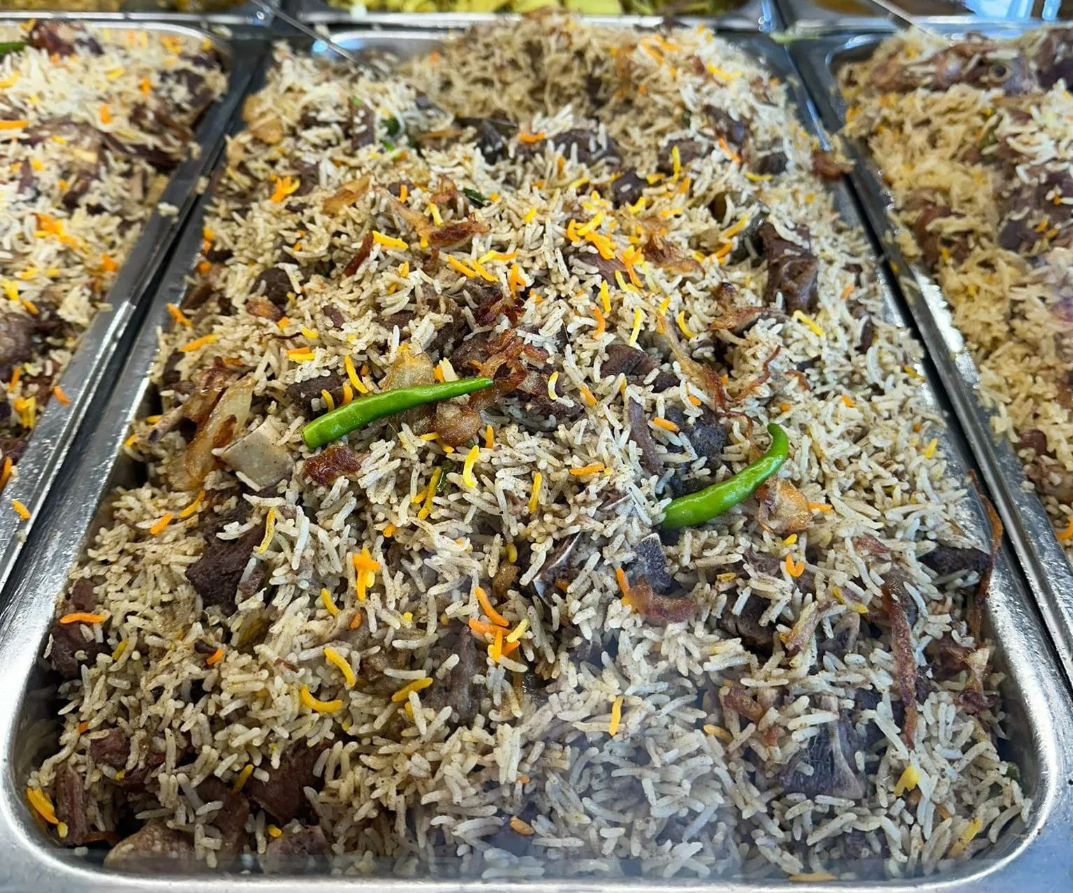 BEEF BIRYANI QUARTER TRAY