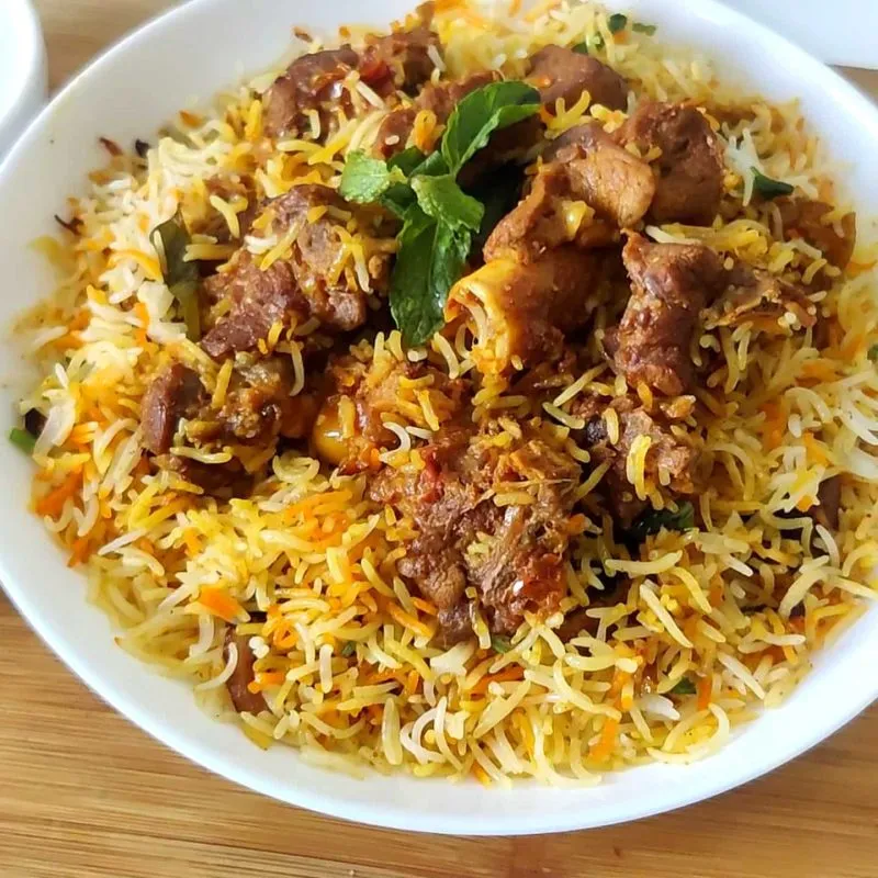 GOAT BIRYANI QUARTER TRAY